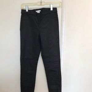 H&M shimmery black treggings